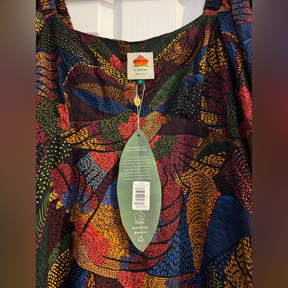 FARM Rio Multicolor Maxi Dress - Picture 7 of 8